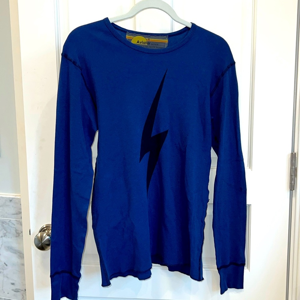 Aviator Nation thermal long sleeve shirt
